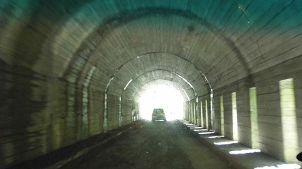 Тоннель от озера Рица