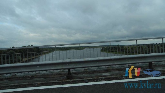 Мост через реку Сож. Гомельская область